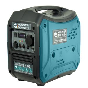 Генератор бензиновий інверторний Konner&amp;Sohnen KS 2000i S, 230В, 2.0кВт, ручний стартер, 19кг