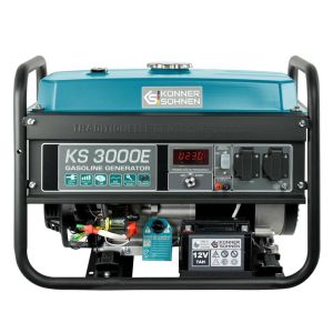 Генератор бензиновий Konner&amp;Sohnen KS 3000E, 230В, 3.0кВт, електростартер, 46.1кг