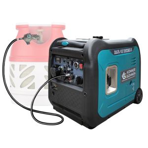 Генератор газобензиновий інверторний Konner&amp;Sohnen KS 5500iEG S, 230В, 5.5кВт, електростартер, 52.5кг