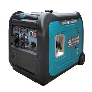 Генератор інверторний бензиновий Konner&amp;Sohnen KS 5500iES ATSR, 230В, 5.5кВт, АВР(ATS), електростартер, 52кг