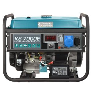 Генератор бензиновий Konner&amp;Sohnen KS 7000E, 230В, 5.5кВт, електростартер, 76.2кг