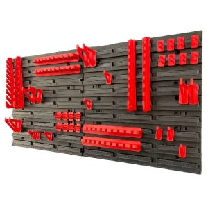 Панель підвісна з набором гачків Kistenberg KS_kit5, 2 панелі 38.6*1.8*39см, 20 гачків, пластик