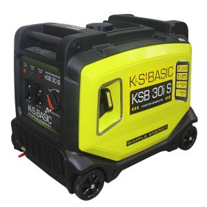 Генератор бензиновий інверторний Konner&amp;Sohnen KSB 30i S, 230В, 3.3кВт, ручний стартер, 40кг