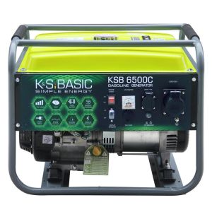 Генератор бензиновий Konner&amp;Sohnen Basic KSB 6500C, 230В, 5.5кВт, ручний стартер, 66.6кг