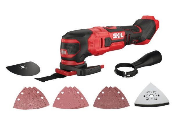 Багатофункціональний інструмент акумуляторний реноватор SKIL 3620 CA 20В 11000-16000об/хв кут коливань 1.8&#176; 1кг без АКБ та ЗП