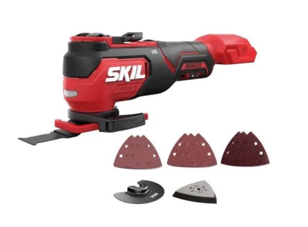 Багатофункціональний інструмент акумуляторний реноватор SKIL 3622 CA 20В 11000-17000об/хв кут коливань 3.6&#176; 0.78кг без АКБ та ЗП
