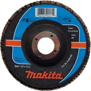 Круг пелюстковий Makita P-65171, 125х22.23мм, К40