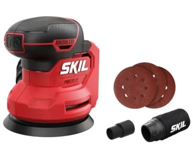 Шліфмашина ексцентрикова акумуляторна SKIL 3746 CA 20В безщіткова 125мм 11000-22000кол/хв 1.2кг без АКБ та ЗП