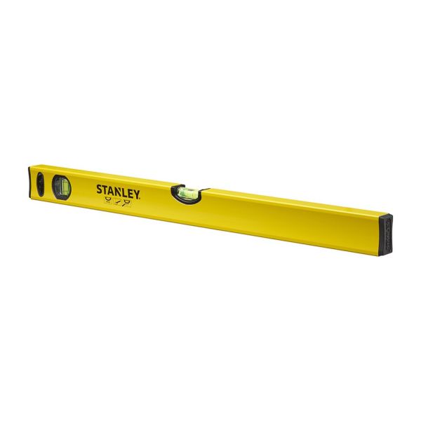 Рівень Stanley &quot;Classic&quot;, алюмінієвий, 80см, 2 капсули