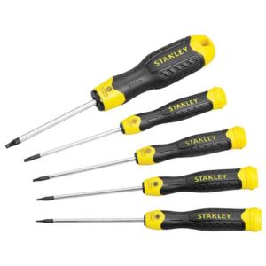 Набір викруток 5 од. Coushen Grip TORX з отвором: ТТ5, ТT6, ТT8, ТТ10, ТТ15.