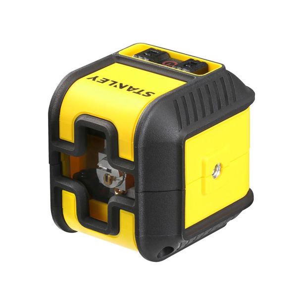 Нівелір лазерний Stanley "CUBIX", класс 2, до 12м, різьба 1/4", вертик/гориз, 2хАА