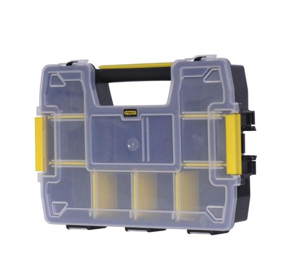 Органайзер Stanley Sort Master Light, 10 відділень, регульовані перегородки, 6.5х29.5x21.5см, пластик