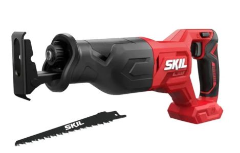 Пила шабельна акумуляторна SKIL 3471 CA 20В безщіткова пропил 210мм хід 25мм 1.64кг без АКБ та ЗП