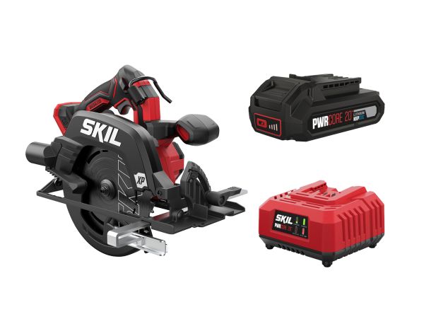 Пила дискова акумуляторна SKIL 3571 CA XP безщіткова 20В 1х2.5А*год 184мм 2.95кг