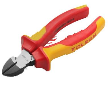 Кусачки-бокорізи Tolsen Premium, діелектричні, для робіт під напругою 1000В, 160мм, CrV