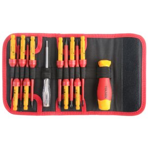 Викрутки Tolsen Premium, набір 12шт, діелектричні, для робіт під напругою 1000В